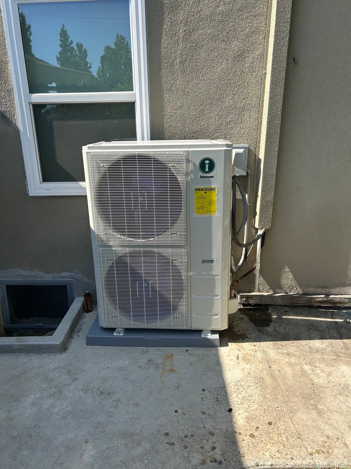 Ductless mini-split system installed by BA HVAC LLC